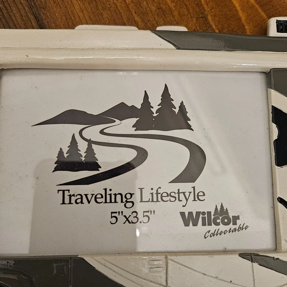 Wilcor RV Motorhome Triple Photo Frame Home Is Where We Park It Camping Decor